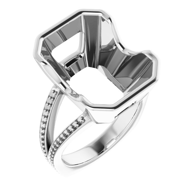 Bezel-Set Accented Ring