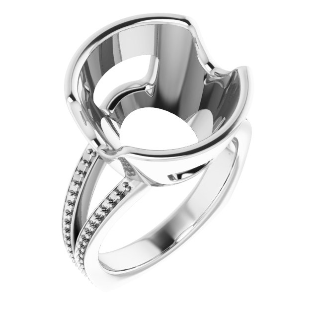 Bezel-Set Accented Ring