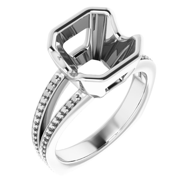 Bezel-Set Accented Ring