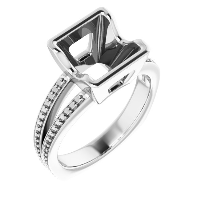 Bezel-Set Accented Ring