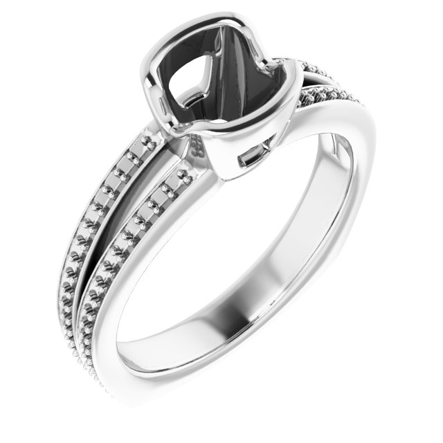 Bezel-Set Accented Ring