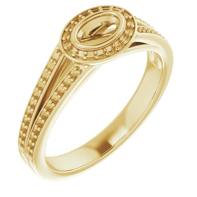 14k Yellow Gold