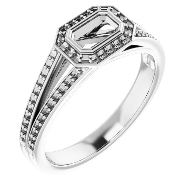 14k White Gold