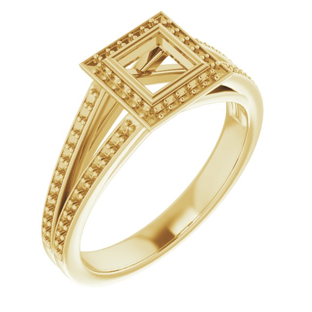 14k Yellow Gold