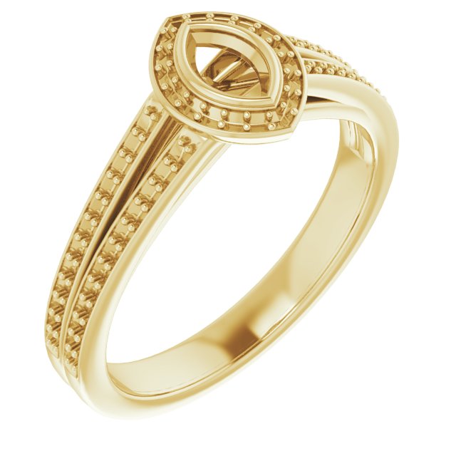 14k Yellow Gold