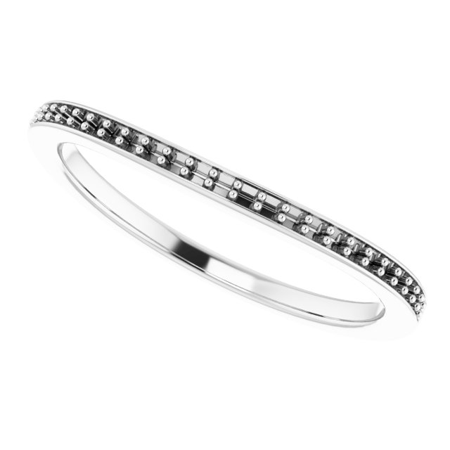 Band Mounting for 12x6 mm Marquise Ring view 5