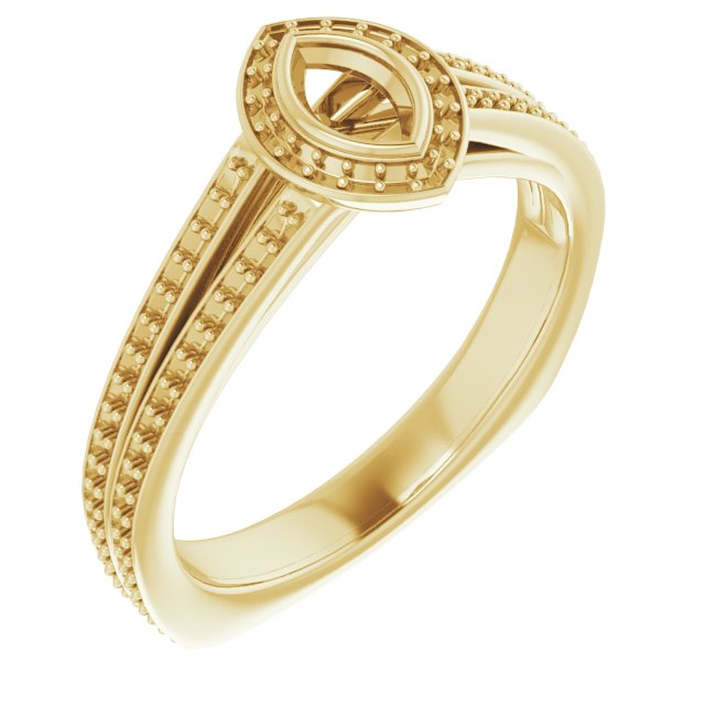 14k Yellow Gold