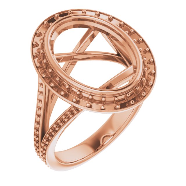 Bezel-Set Halo-Style Engagement Ring