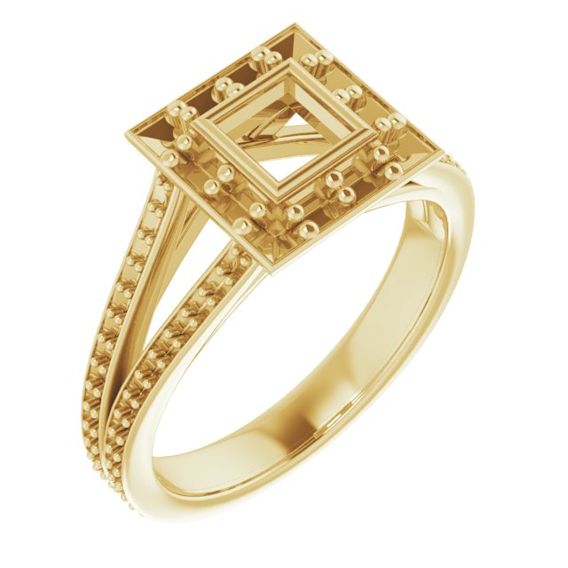 14k Yellow Gold
