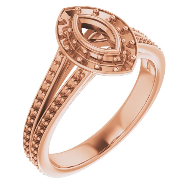 Bezel-Set Halo-Style Engagement Ring
