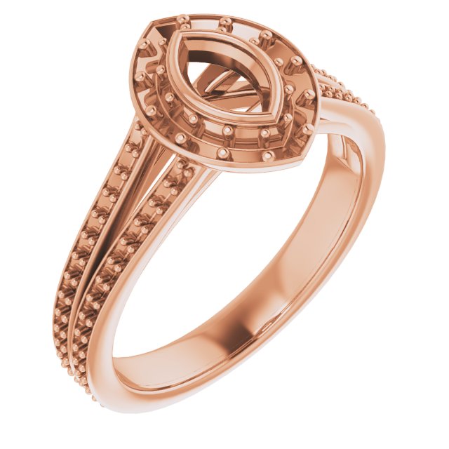 Bezel-Set Halo-Style Engagement Ring