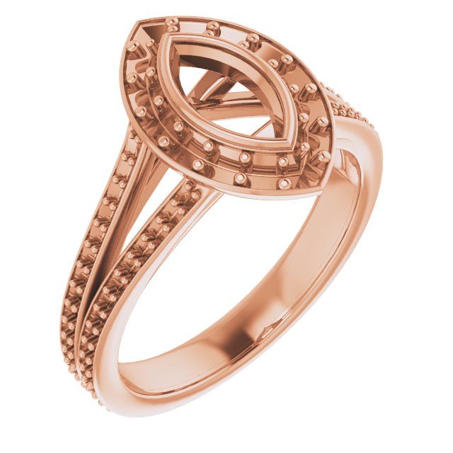 Bezel-Set Halo-Style Engagement Ring