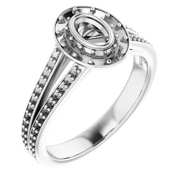 14k White Gold