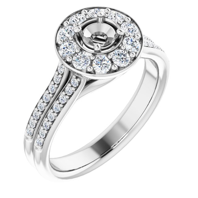 14k White Gold