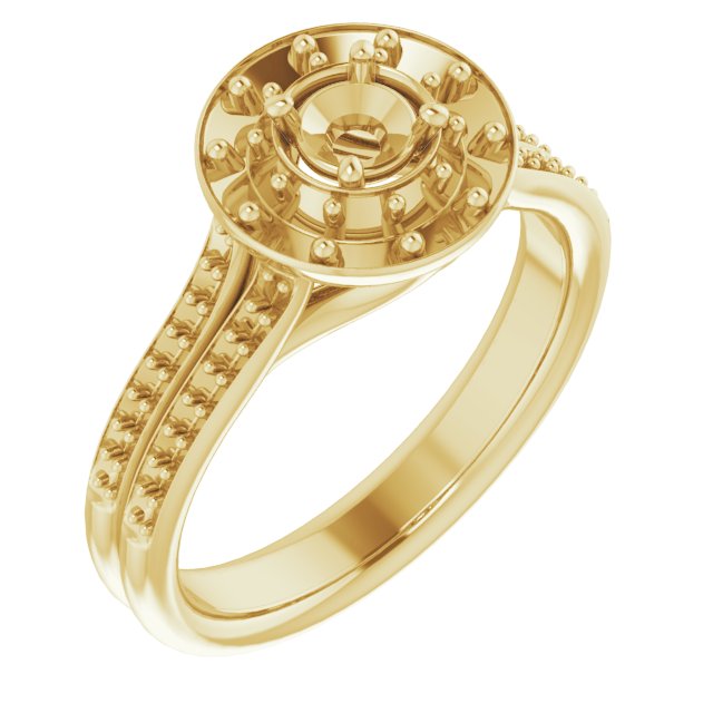 14k Yellow Gold