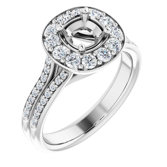 14k White Gold