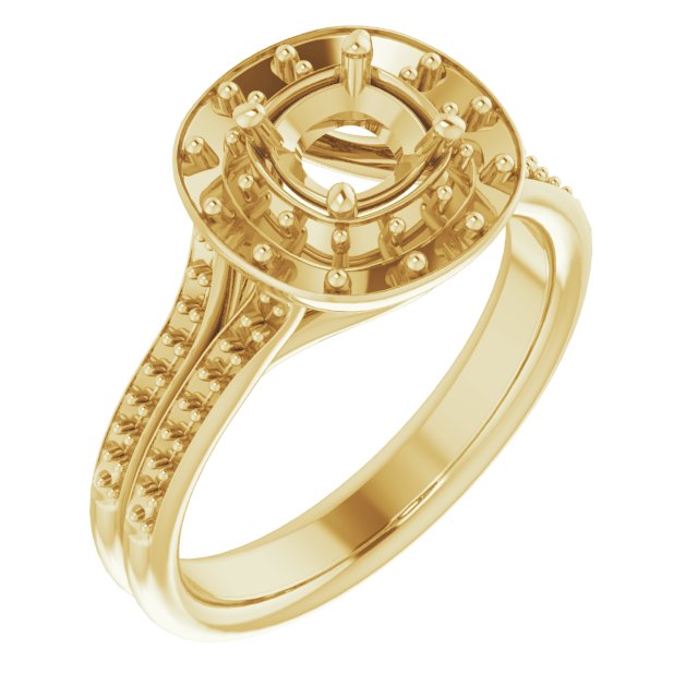 14k Yellow Gold