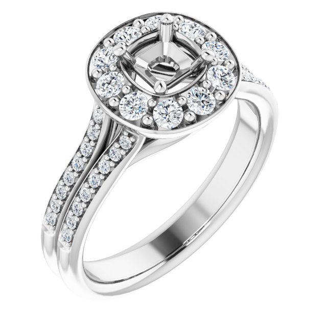 14k White Gold