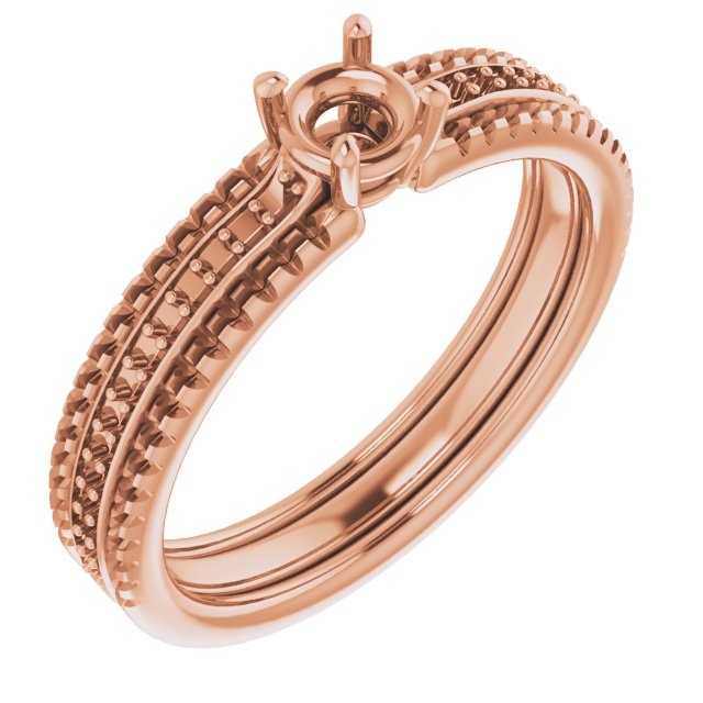 14k Rose Gold