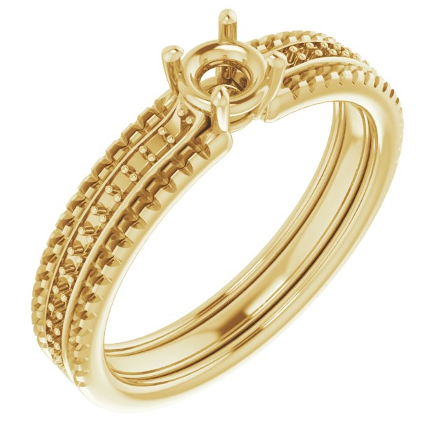 14k Yellow Gold