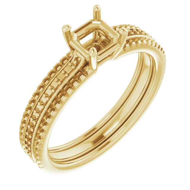 14k Yellow Gold