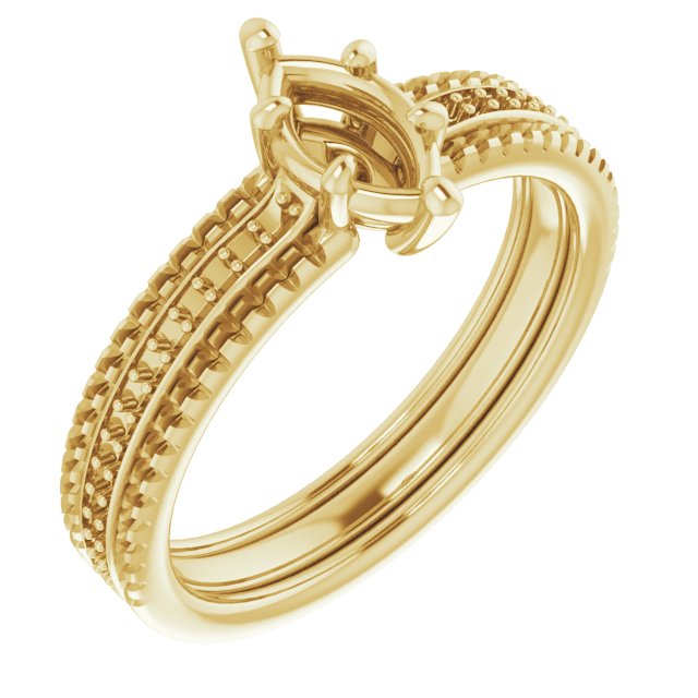 14k Yellow Gold