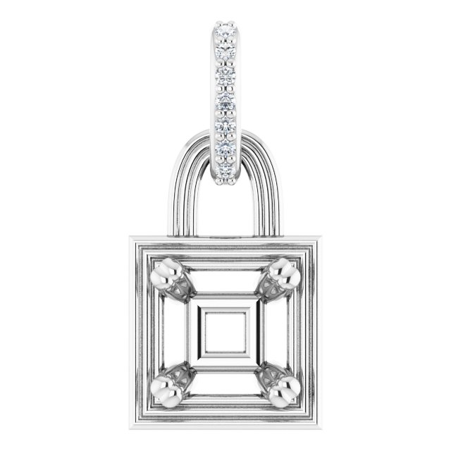 14k White Gold