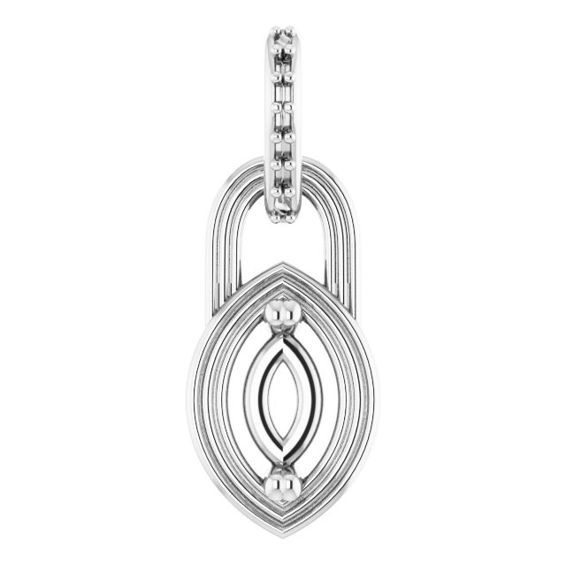 14k White Gold