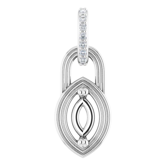 14k White Gold