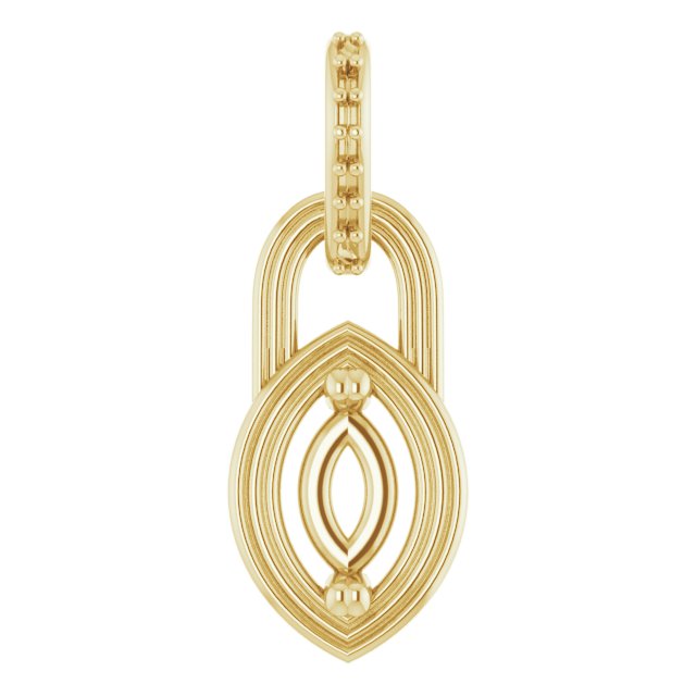 14k Yellow Gold