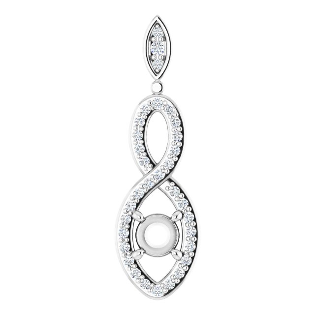 14k White Gold