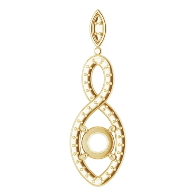 Infinity-Inspired Pendant