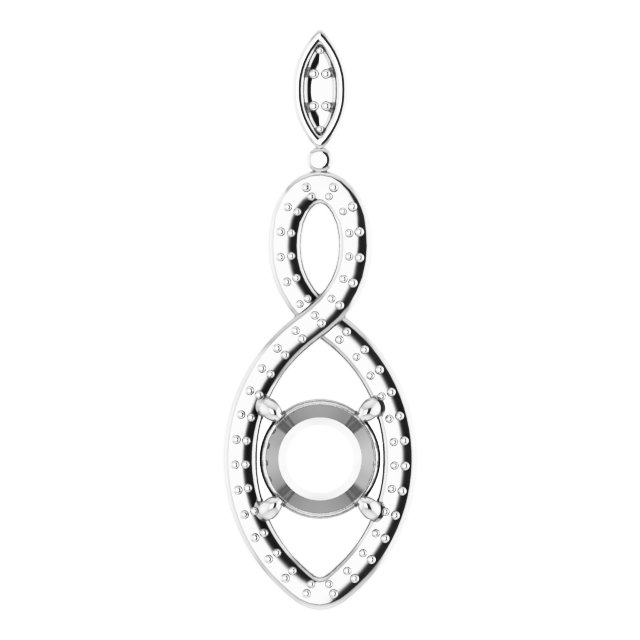 Infinity-Inspired Pendant