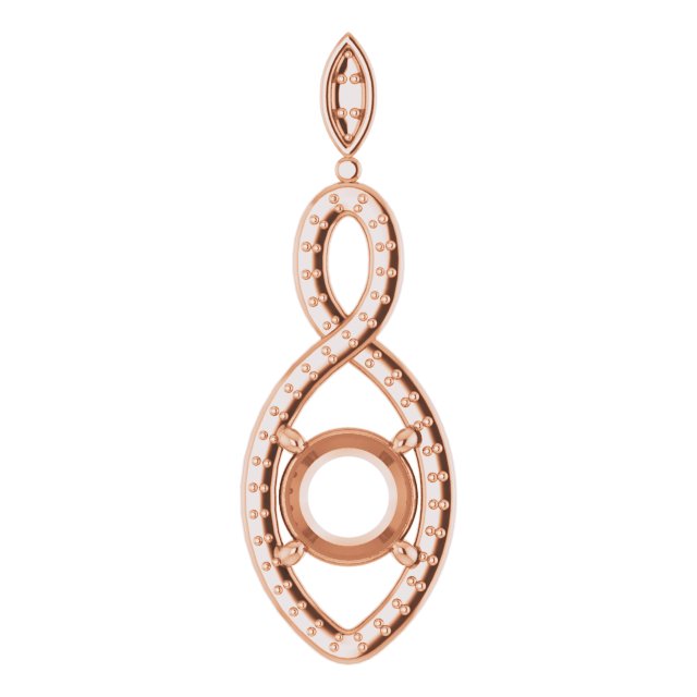 Infinity-Inspired Pendant