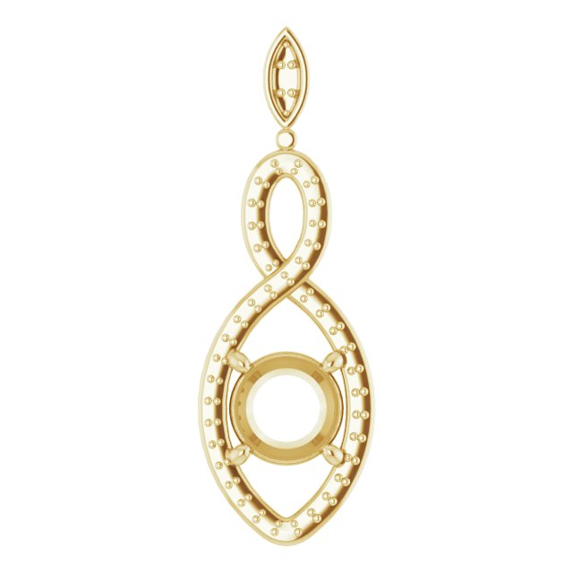 Infinity-Inspired Pendant