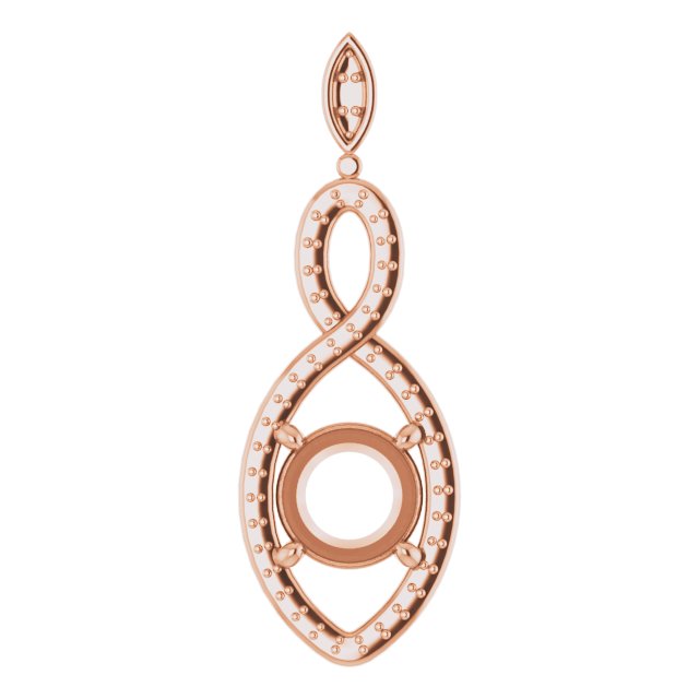 Infinity-Inspired Pendant