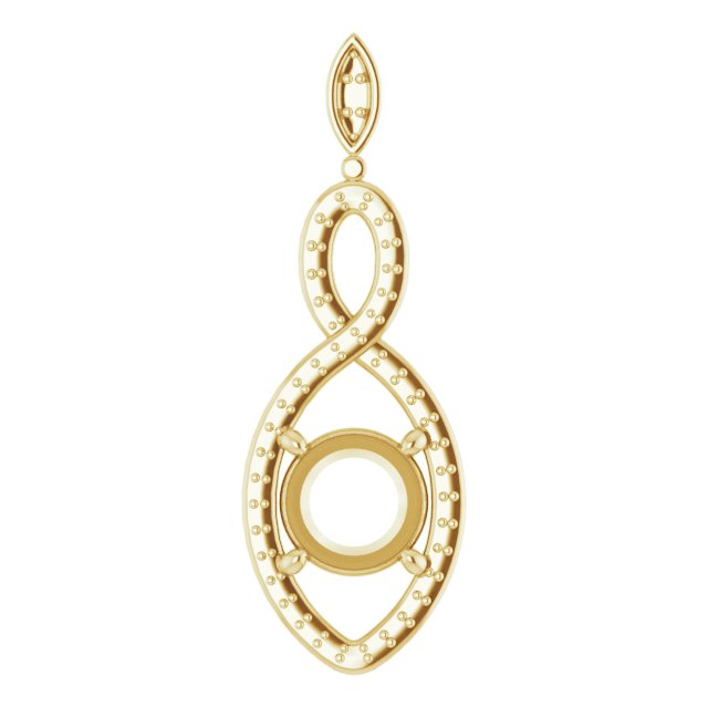 Infinity-Inspired Pendant