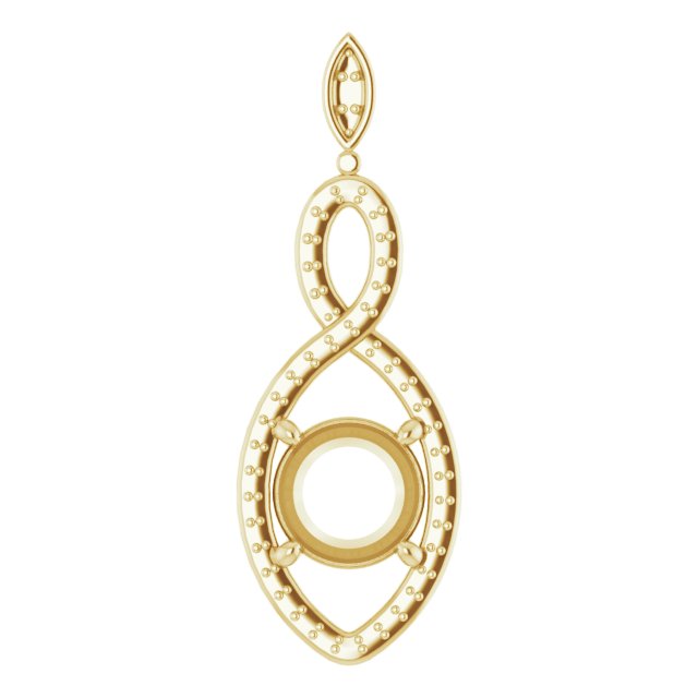Infinity-Inspired Pendant