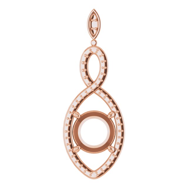 Infinity-Inspired Pendant