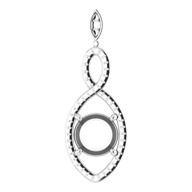 Infinity-Inspired Pendant