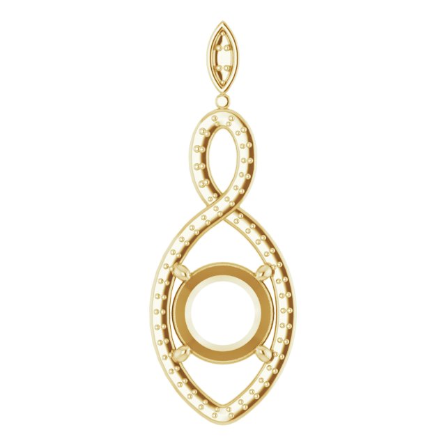 Infinity-Inspired Pendant