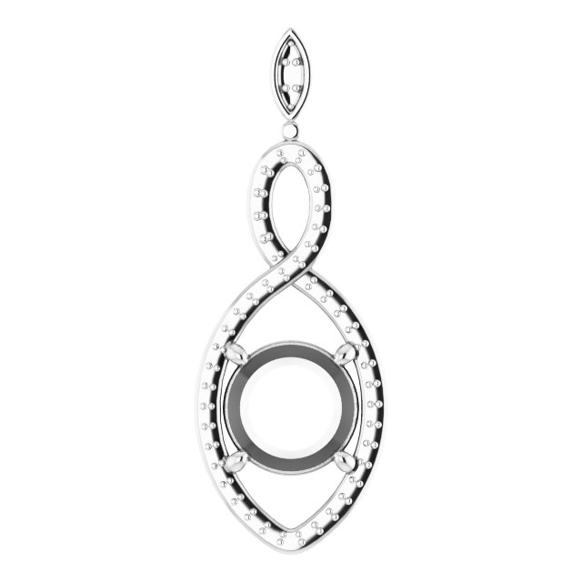 Infinity-Inspired Pendant