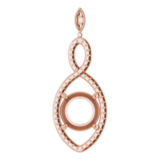 Infinity-Inspired Pendant