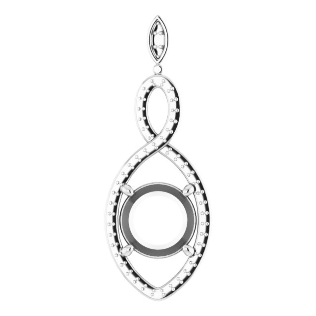 Infinity-Inspired Pendant