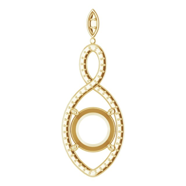 Infinity-Inspired Pendant