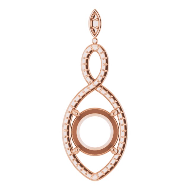 Infinity-Inspired Pendant