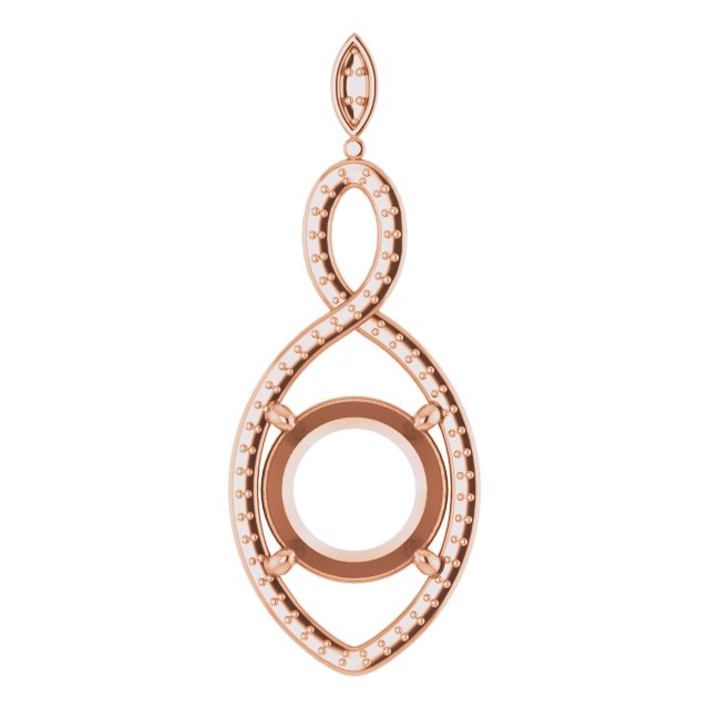 Infinity-Inspired Pendant