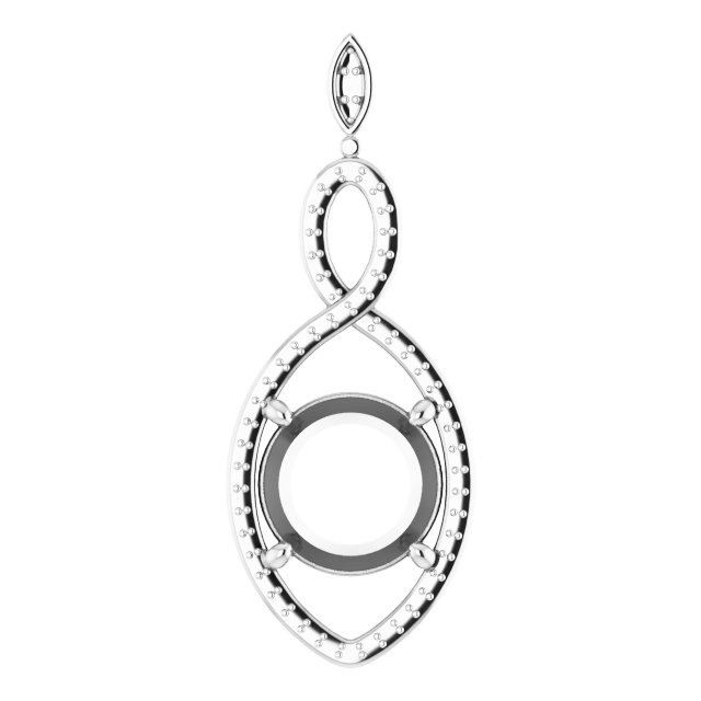Infinity-Inspired Pendant
