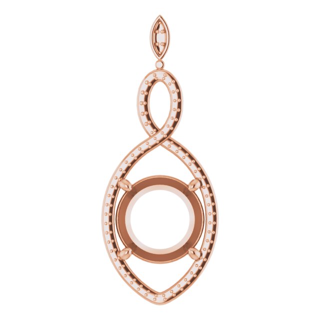 Infinity-Inspired Pendant