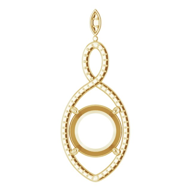 Infinity-Inspired Pendant